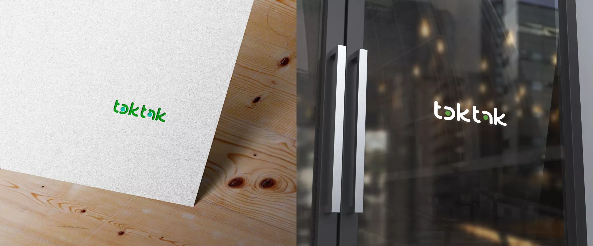 Разработка логотипа компании «Ток-Так» в Чернушке